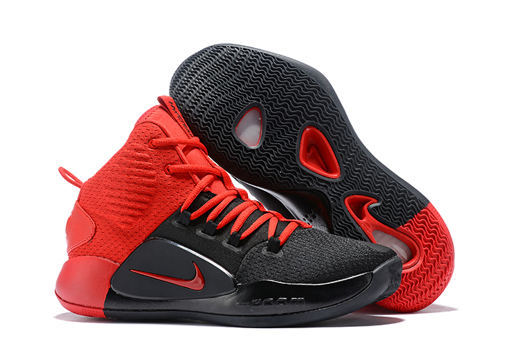 Nike Hyperdunk X Black Red Shoes